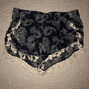 Bandanna style shorts